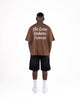 HIS LOVE ENDURES TEE V2 - WALNUT
