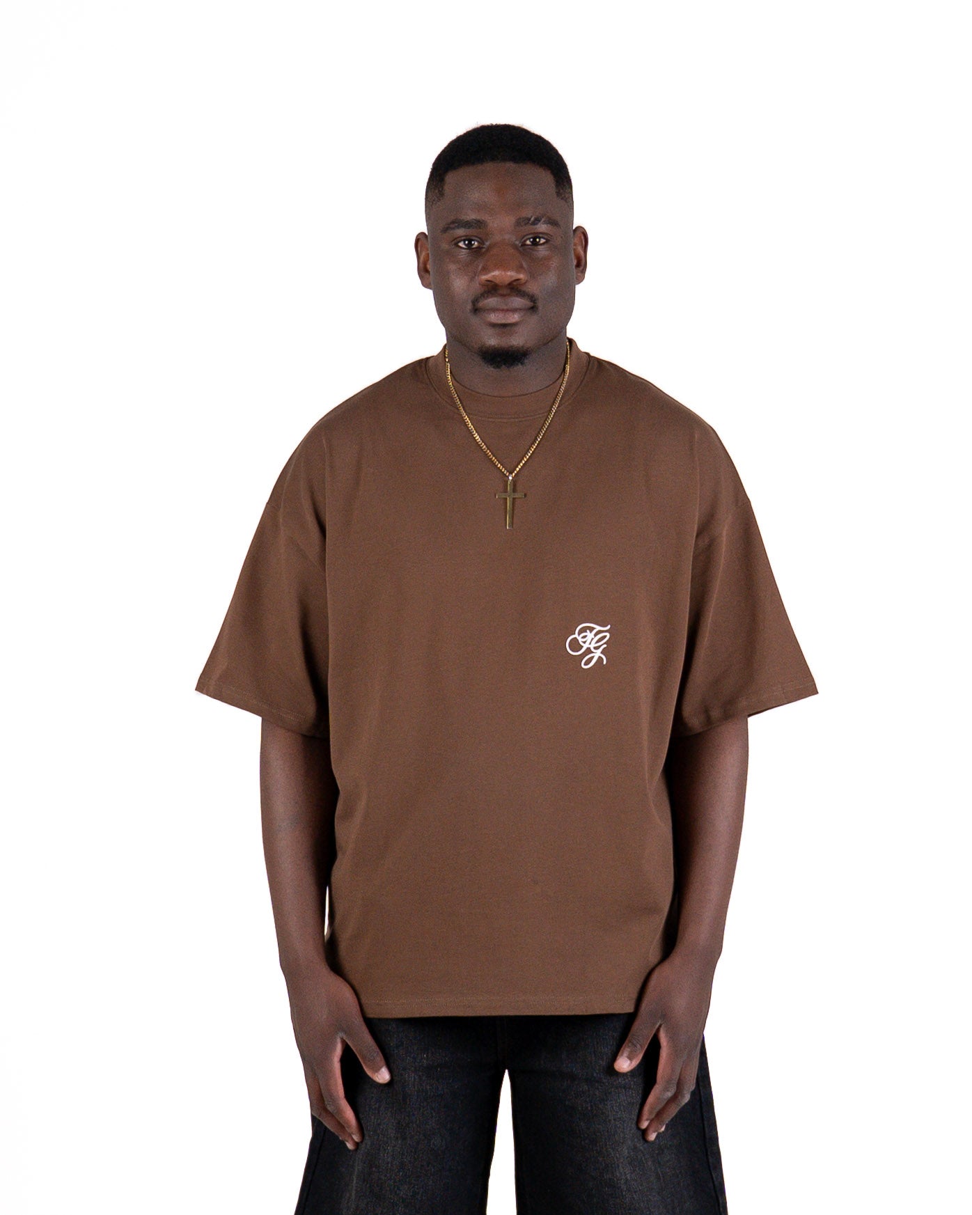 HIS LOVE ENDURES TEE - WALNUT