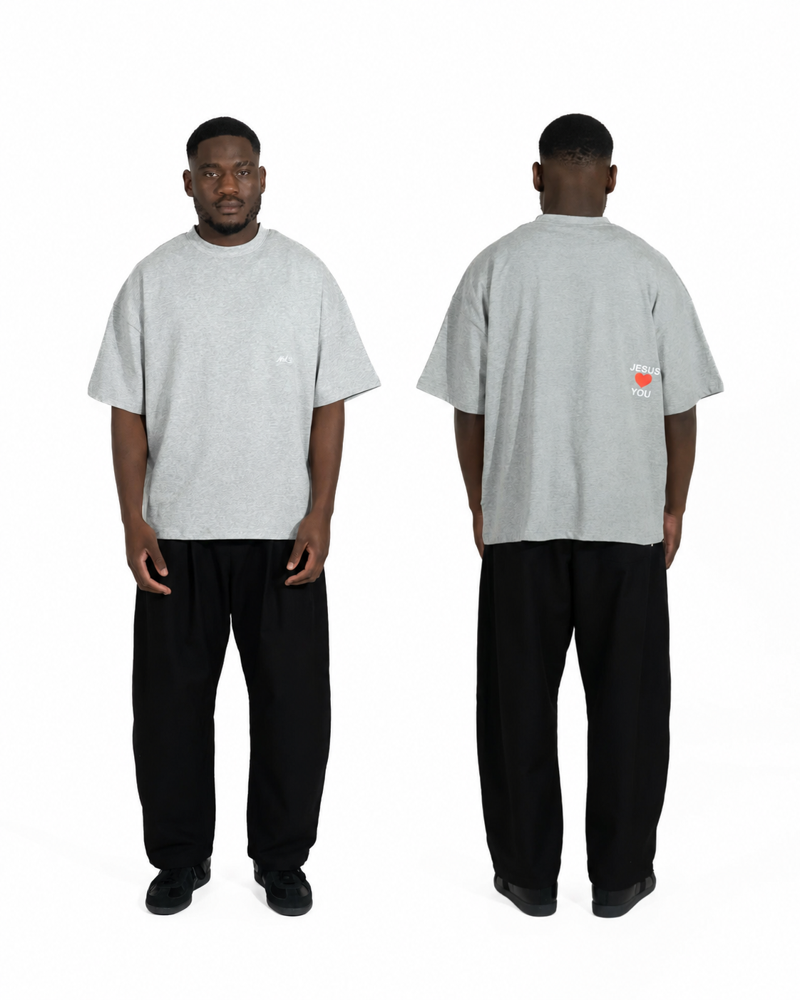 JESUS LOVES YOU TEE - STONE
