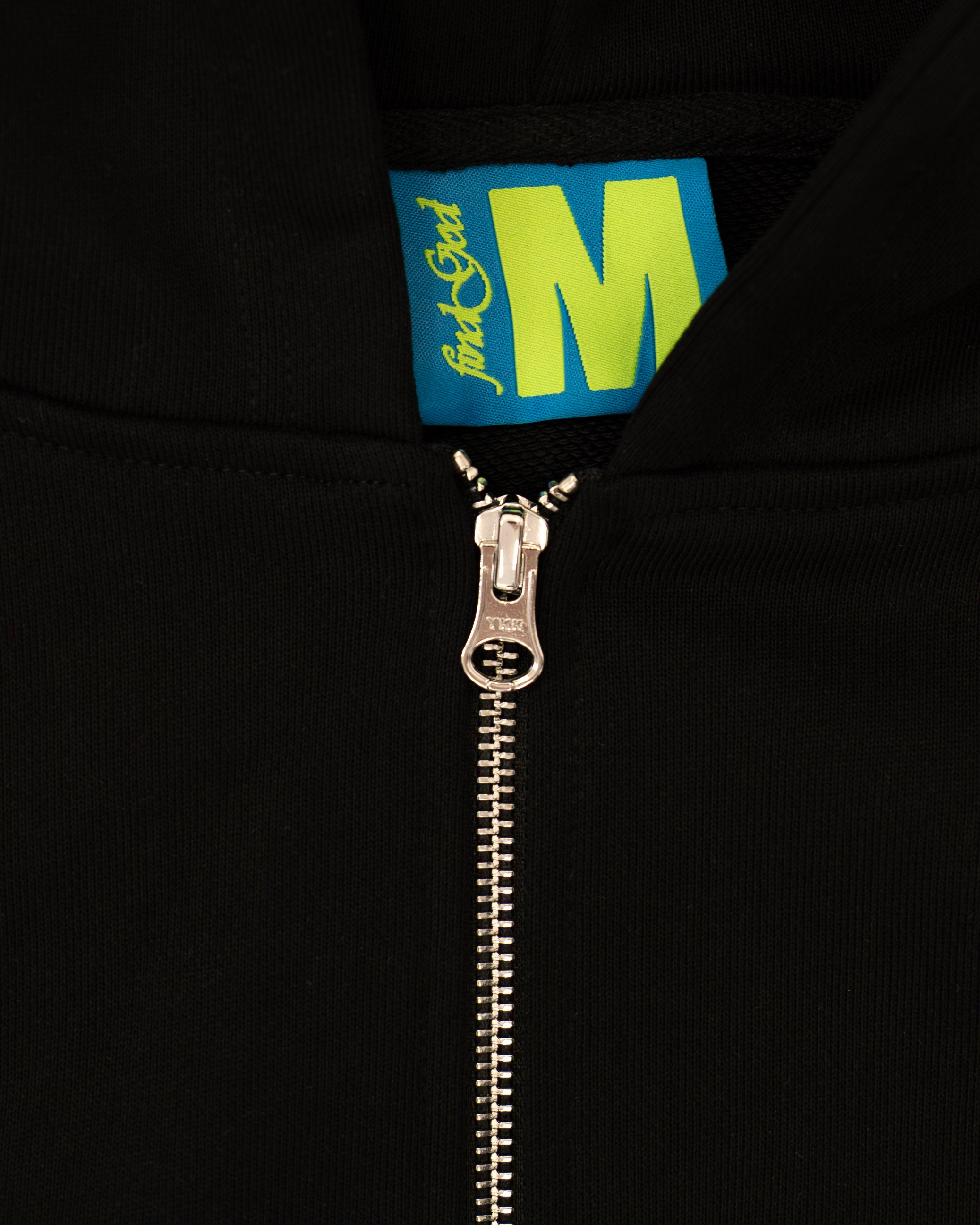 HIS LOVE ENDURES ZIP-UP HOOD V2 - BLACK