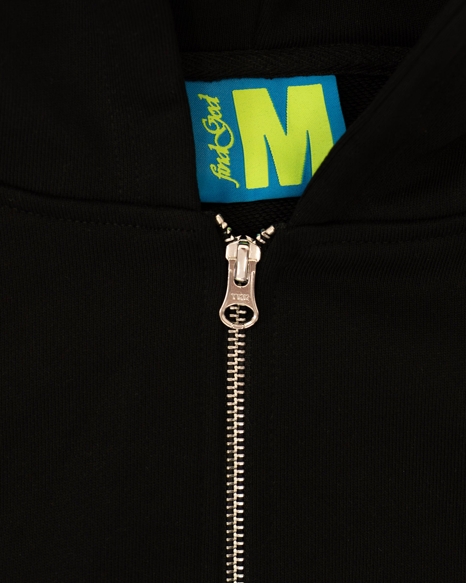 HIS LOVE ENDURES ZIP-UP HOOD - BLACK