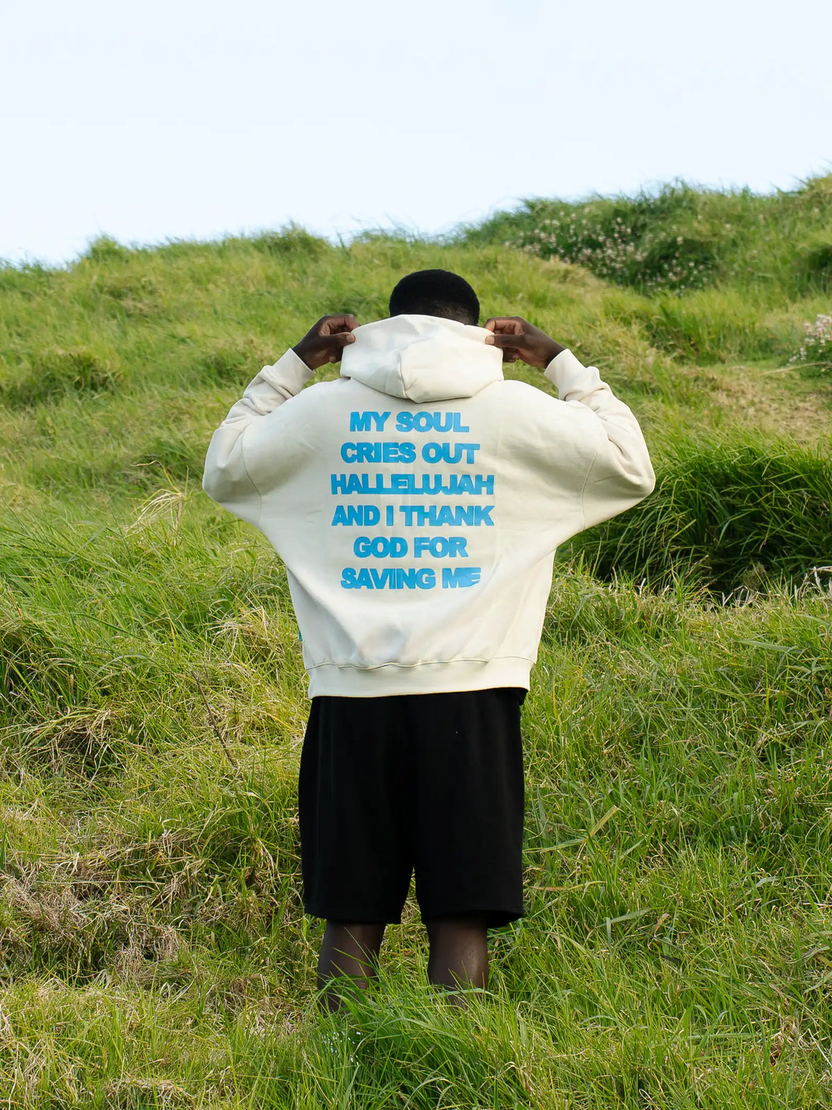HALLELUJAH HOOD - ECRU