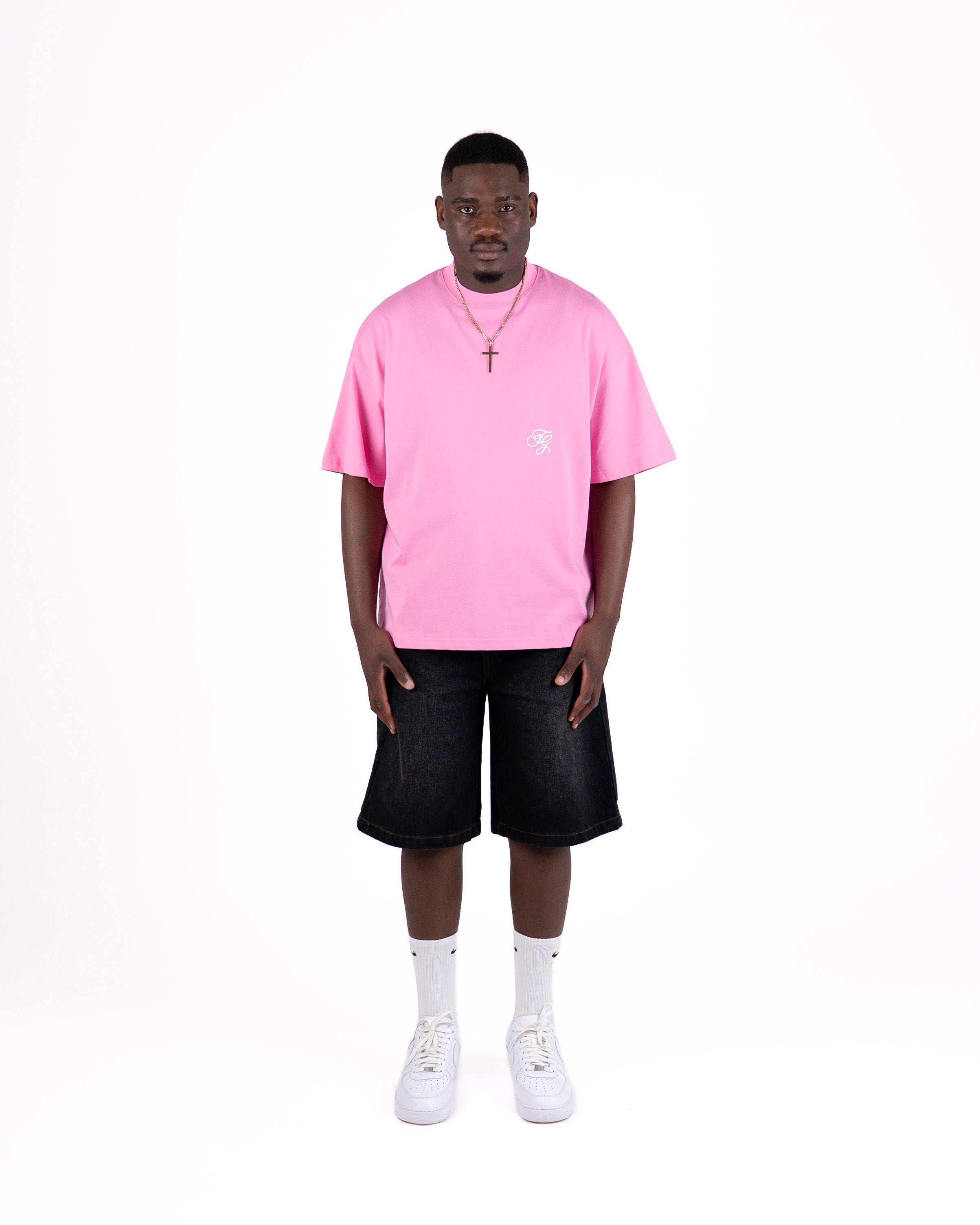 HIS LOVE ENDURES TEE V2 - PINK