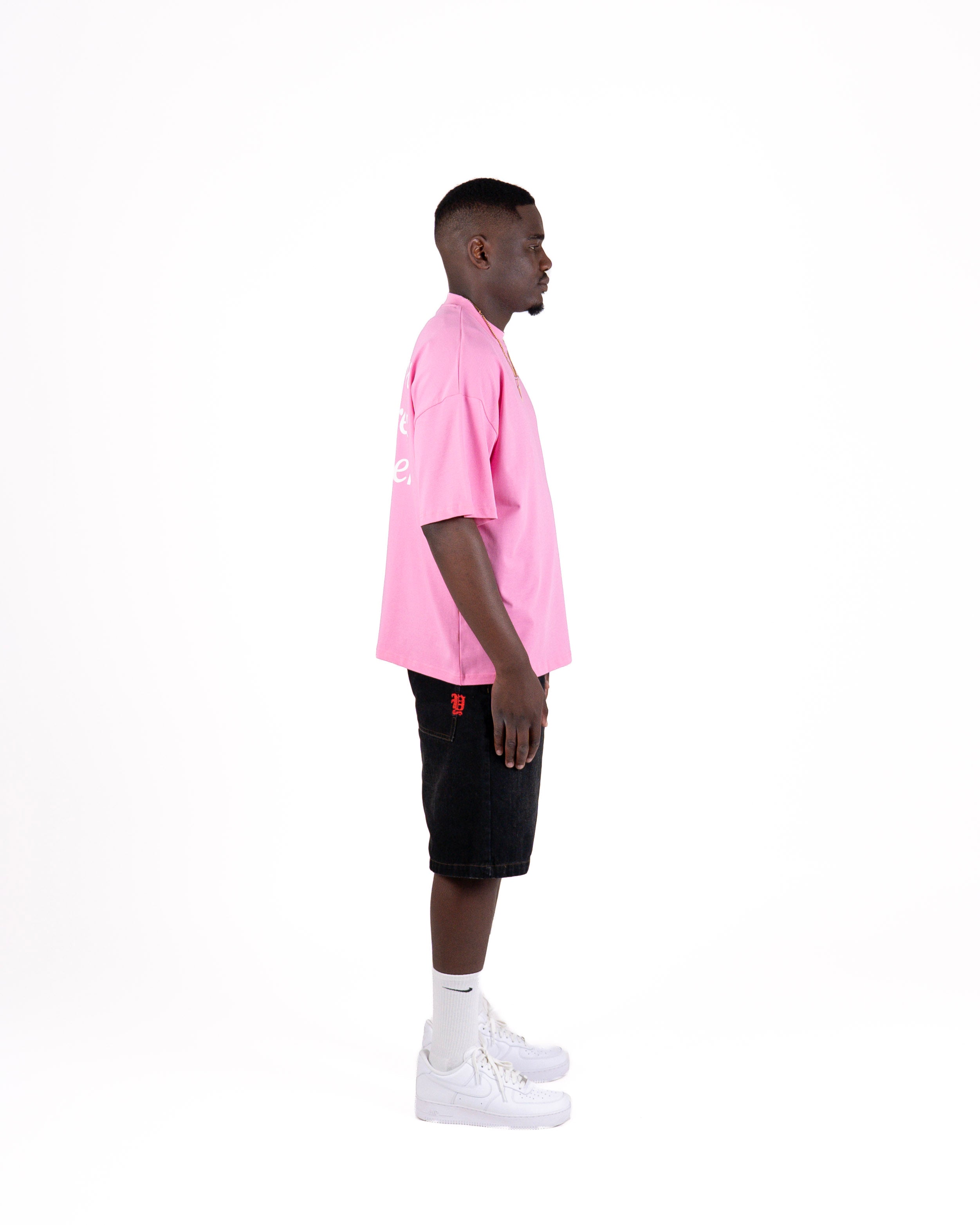 HIS LOVE ENDURES TEE V2 - PINK