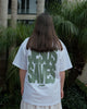 JESUS SAVES TEE - MOSS