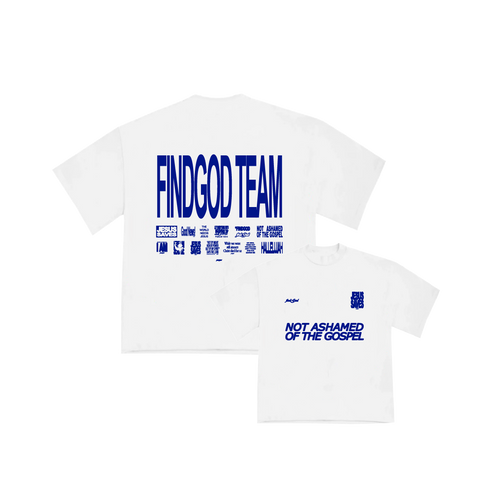FINDGOD TEAM TEE - WHITE