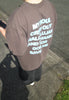 HALLELUJAH TEE - WALNUT