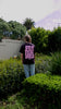 JESUS SAVES TEE - PLUM