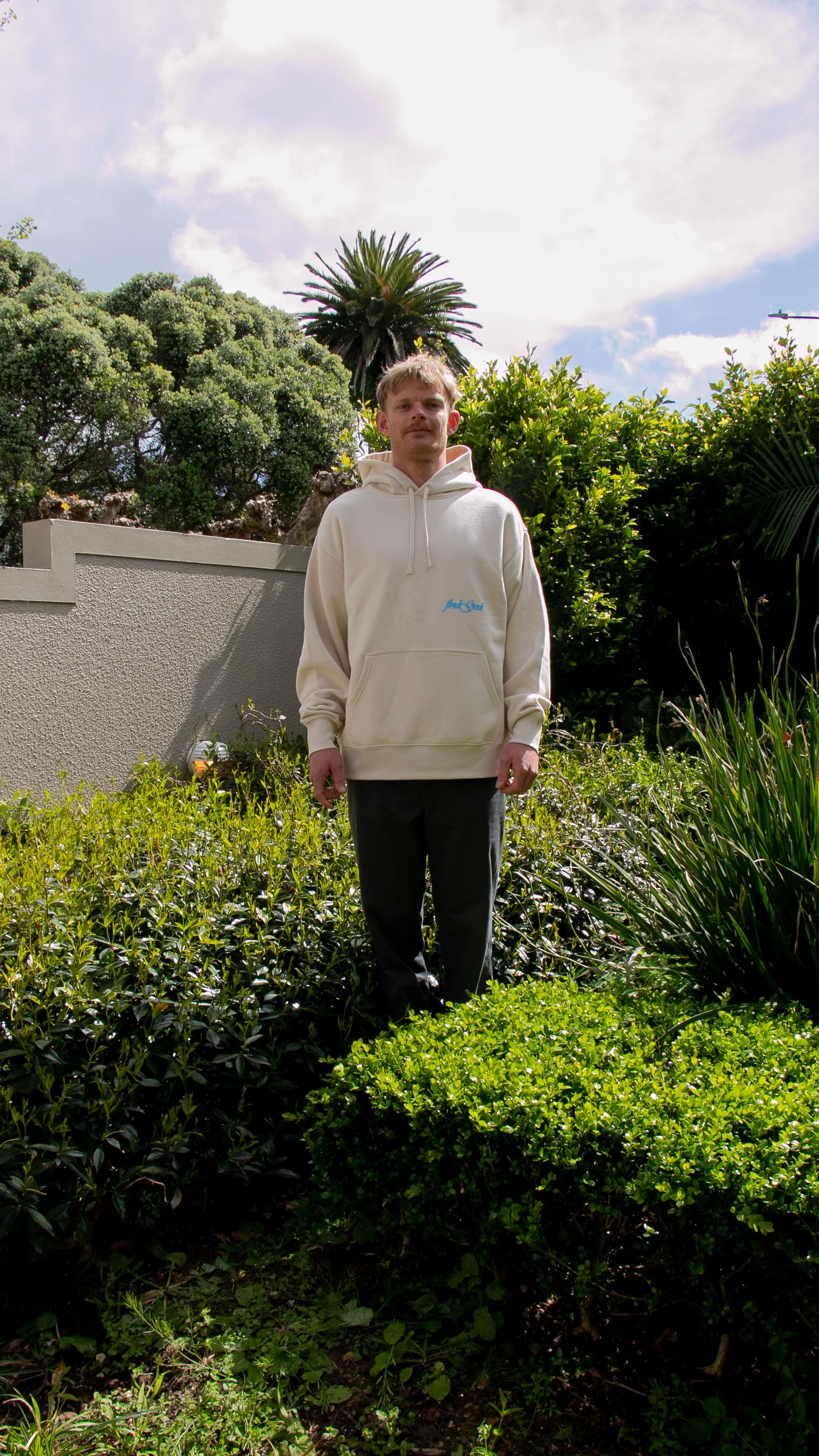 JESUS SAVES HOOD V1 - BLUE