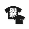 JESUS SAVES TEE - BLACK
