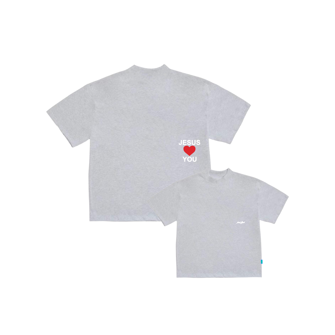 JESUS LOVES YOU TEE - STONE
