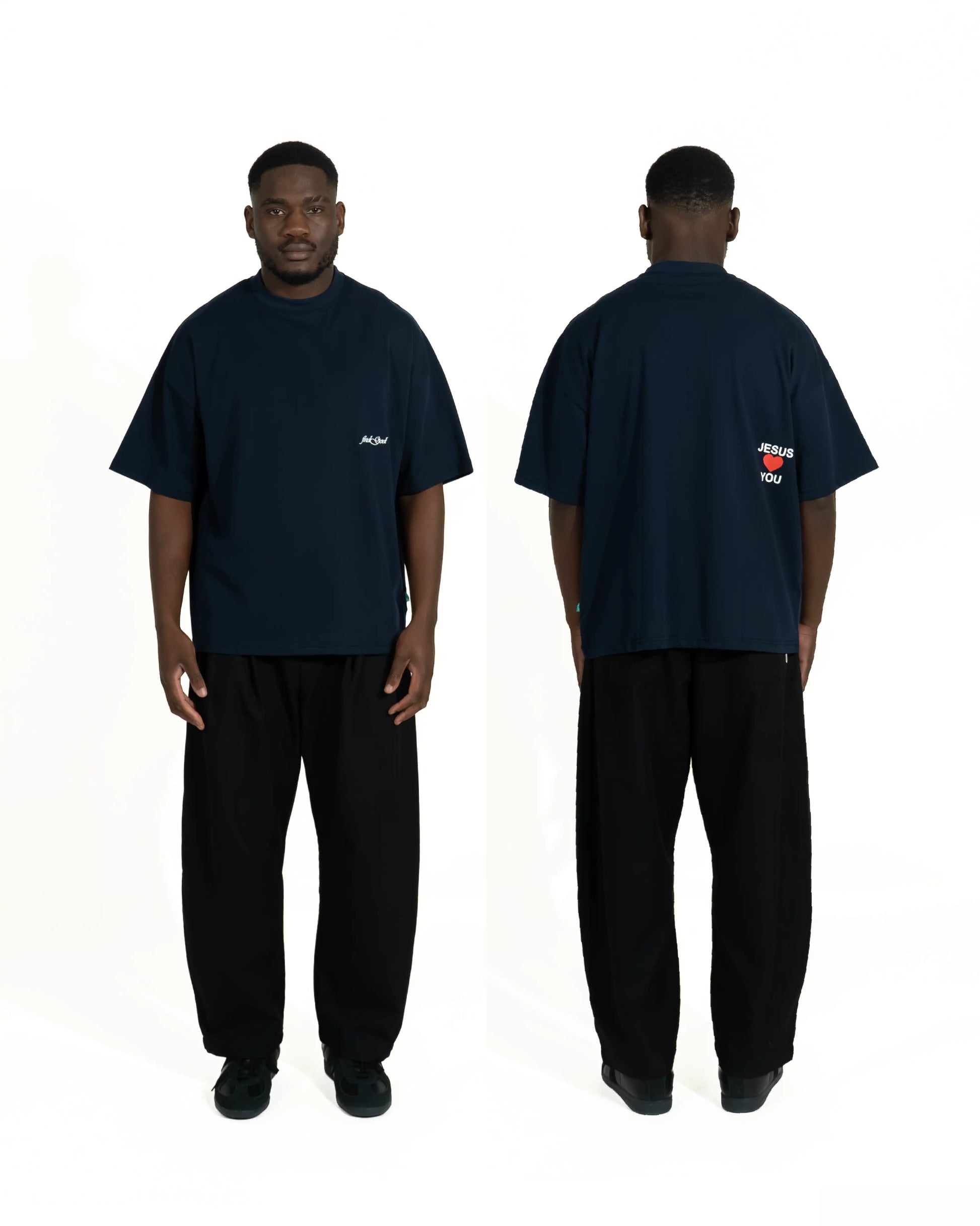 JESUS LOVES YOU TEE - MIDNIGHT