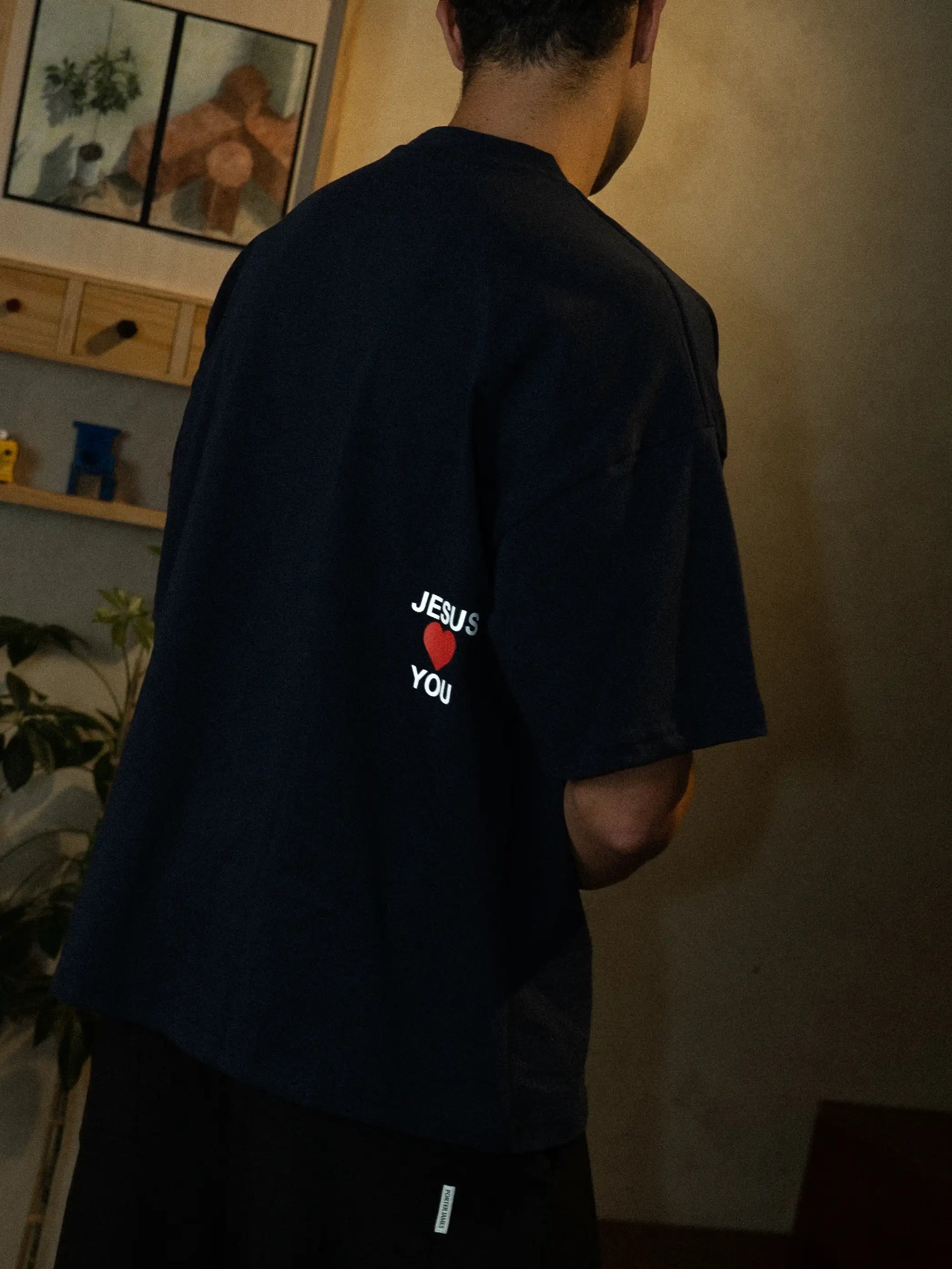 JESUS LOVES YOU TEE - MIDNIGHT