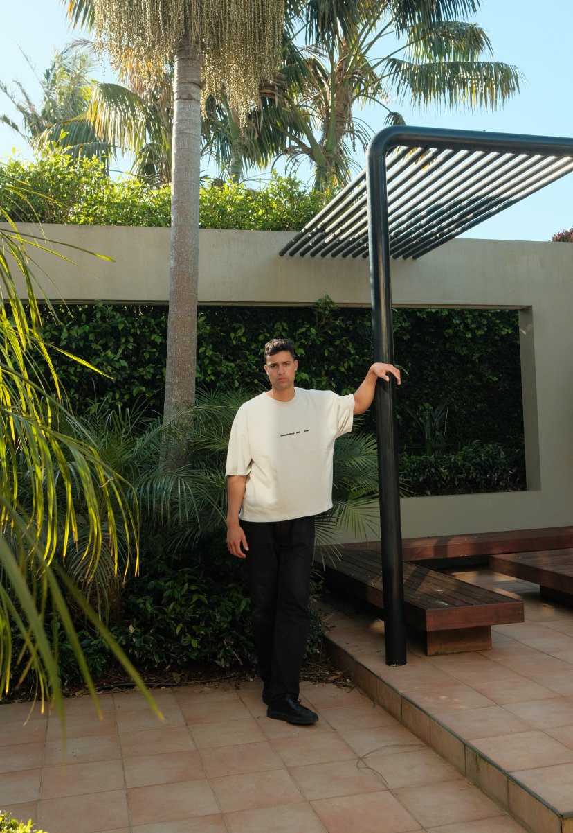 ZECHARIAH 4:6 TEE - BONE